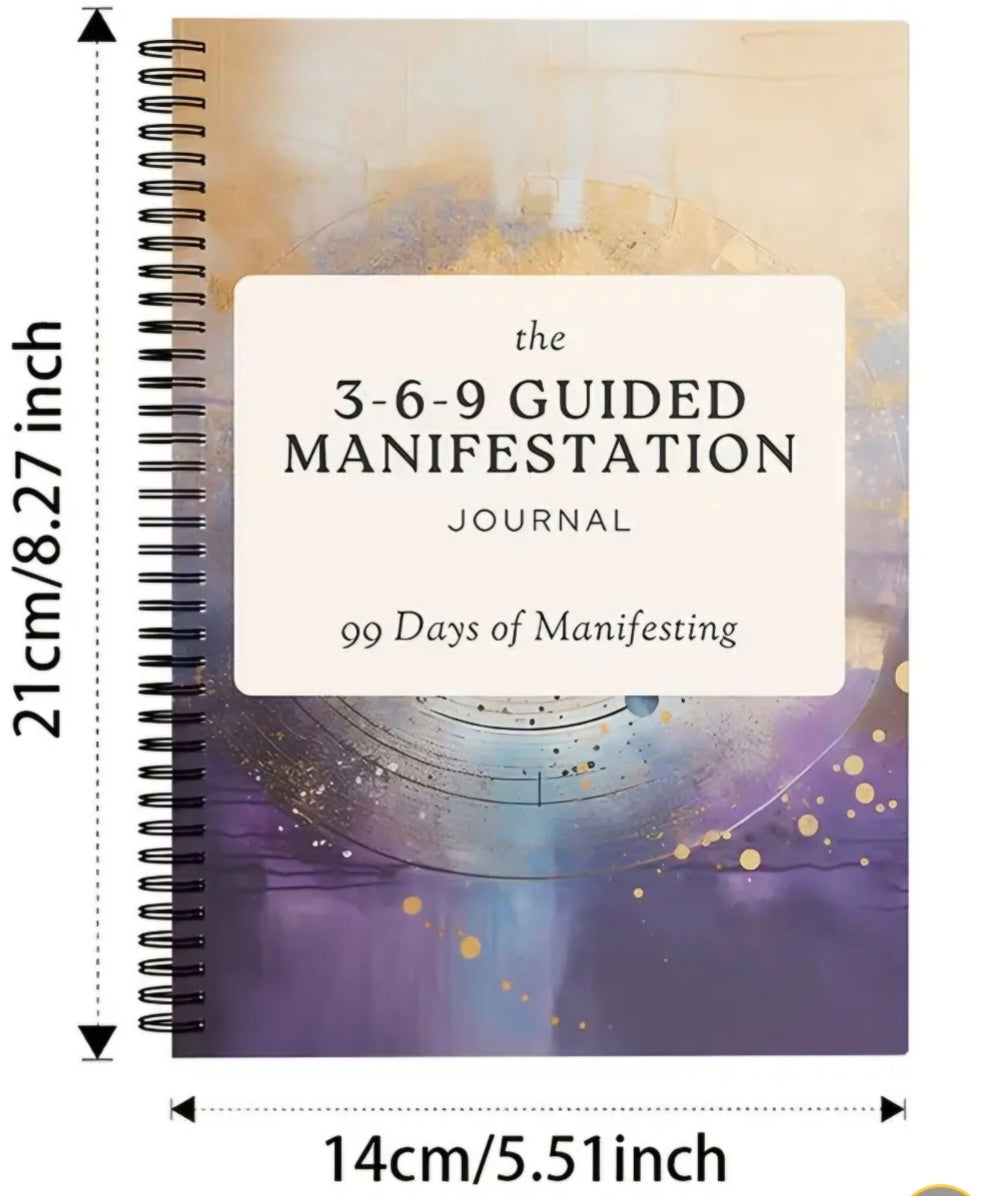 Carnet de Manifestation 3-6-9 | Attire l’abondance et crée ta réalité