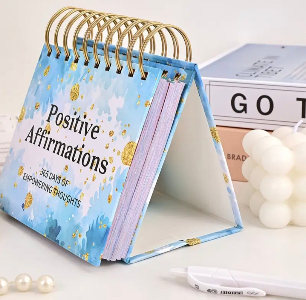 Calendrier de bureau avec citations positives – Inspiration quotidienne