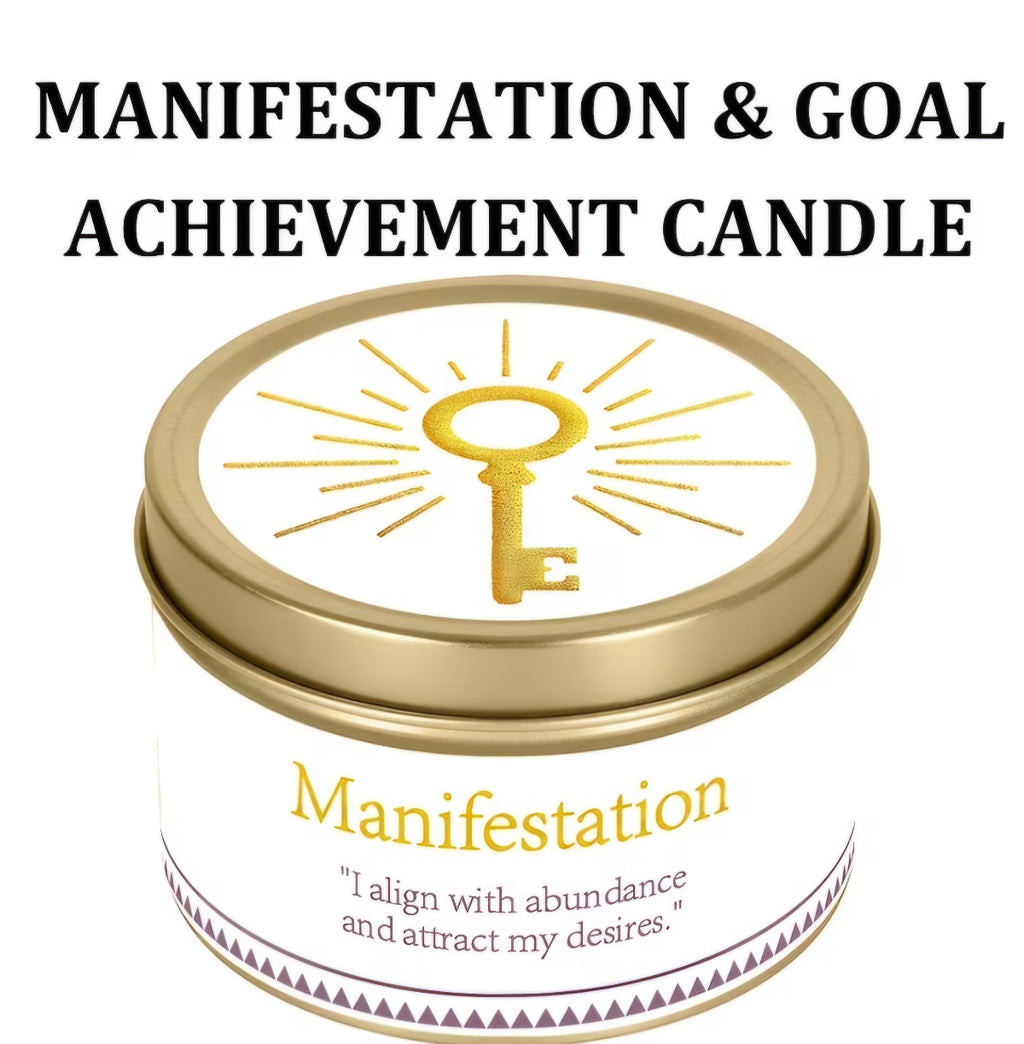 Set de 3 bougies parfumées d’intention – Amour, Manifestation et Palo Santo