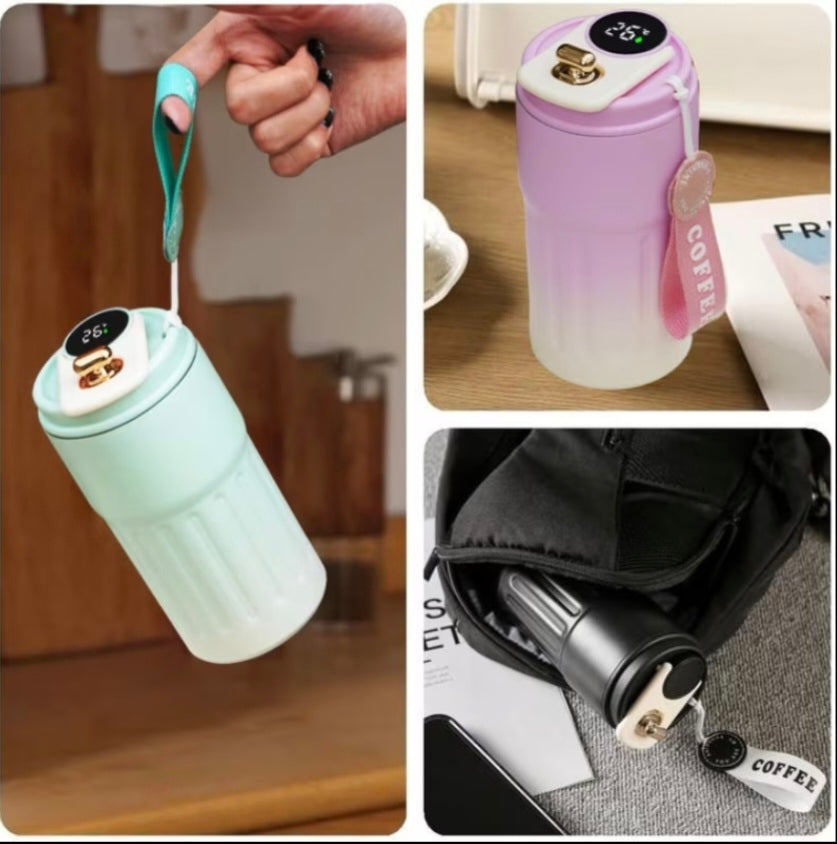 Tasse thermique intelligente avec indicateur digital de température – 460 ml