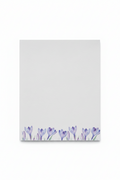 Bloc-notes artisanal – Crocus | 7×9 cm | Pages rechargeables