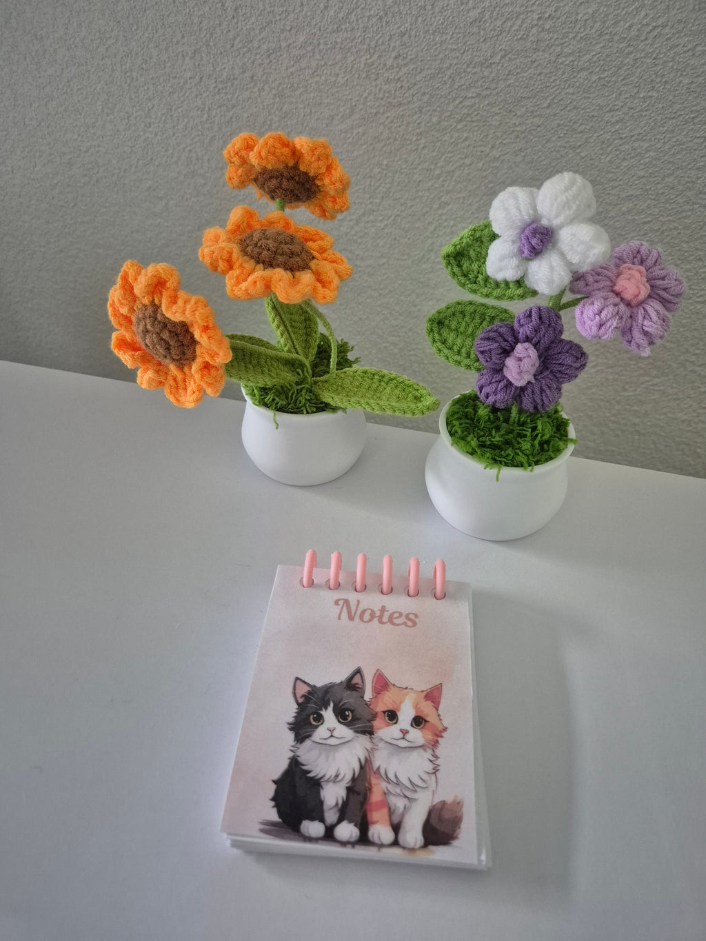 Petit carnet à anneaux artisanal | 7×9 cm | Pages rechargeables